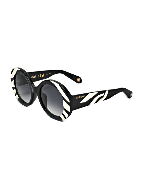 
Occhiale da sole Roberto Cavalli SRC010V - BLACK SUNGLASSES | Spazio Ottica
