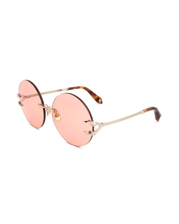 
Occhiale da sole Roberto Cavalli SRC006 - GOLD SUNGLASSES | Spazio Ottica

