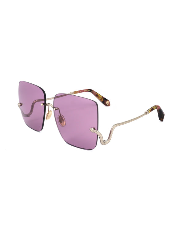 
Occhiale da sole Roberto Cavalli SRC061 - GOLD SUNGLASSES | Spazio Ottica
