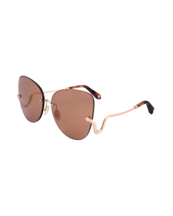 
Occhiale da sole Roberto Cavalli SRC062 - GOLD SUNGLASSES | Spazio Ottica
