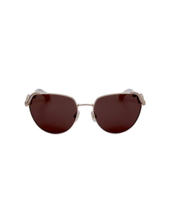 
Occhiale da sole Roberto Cavalli SRC053M - GOLD SUNGLASSES | Spazio Ottica
