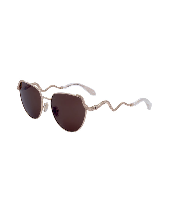 
Occhiale da sole Roberto Cavalli SRC053M - GOLD SUNGLASSES | Spazio Ottica

