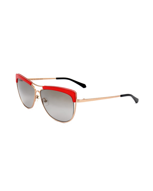 
Occhiale da sole Veronika Wildgruber JIM W049 - GOLD SUNGLASSES | Spazio Ottica
