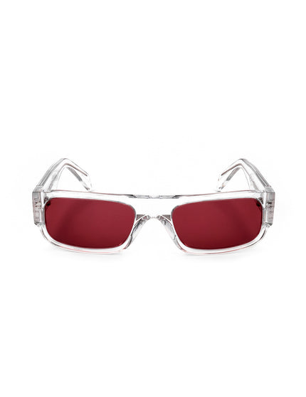 Occhiali da sole RETROSUPERFUTURE unisex, modello SMILE CRYSTAL BORDEAUX | Spazio Ottica
