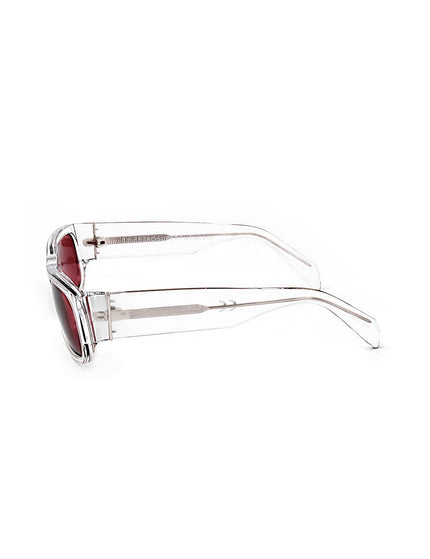 Occhiali da sole RETROSUPERFUTURE unisex, modello SMILE CRYSTAL BORDEAUX | Spazio Ottica