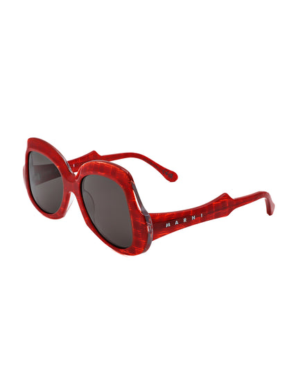 Occhiali da sole MARNI unisex, modello QUELYFISH RED COMB | Spazio Ottica