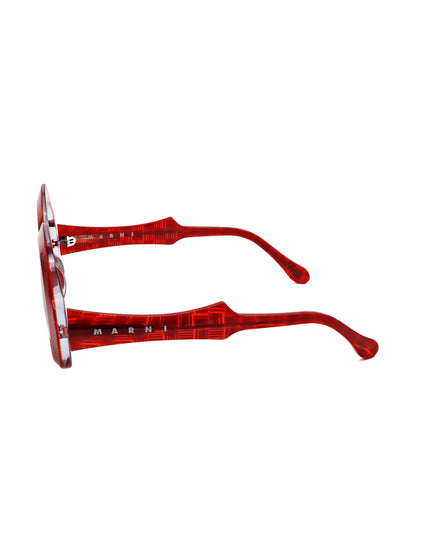 Occhiali da sole MARNI unisex, modello QUELYFISH RED COMB | Spazio Ottica
